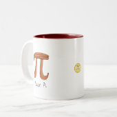 Pecan Pi Cute Math Pi Day Café Mug (Devant gauche)