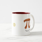 Pecan Pi Cute Math Pi Day Café Mug (Devant droit)