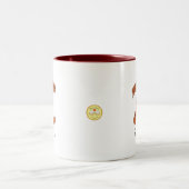 Pecan Pi Cute Math Pi Day Café Mug (Centre)