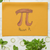 Pecan Pi Cute Math Pi Day Pie Cuisine Serviette de (Plié)