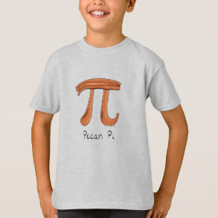 Pecan Pi Cute Wiskunde Pi Day Kind Jongen T-Shirt