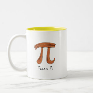 Pecan Pi Cute Wiskunde Pi Day Koffie Mok