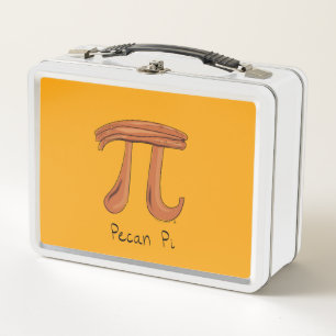 Pecan Pi Cute Wiskunde Pi Day Lunch Box