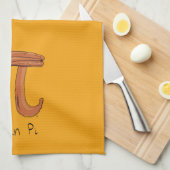 Pecan Pi Cute Wiskunde Pi Day Pie Baking Kitchen T Theedoek (Quarter Fold)