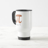 Pecan Pi Schattigee Wiskunde Pi Dag Koffie Reismok Reisbeker (Voorkant links)