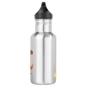 Pecan Pi Symbool Cute Wiskunde Teacher Gift Waterfles (Rechts)