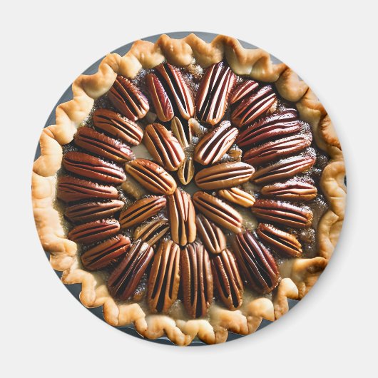 Pecan Pie Food Magneet (Voorkant)