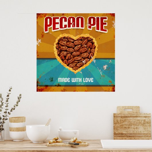 Pecan Pie Poster (Keuken)