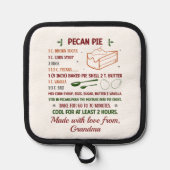 Pecan Pie Recept Pannenlap (Voorkant)