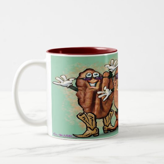 Pecans Mok met tweetone koffie (Links)