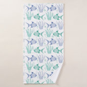 Peces y algas (Serviette de bain)