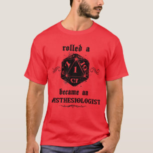 pech roll anesthesioloog t-shirt