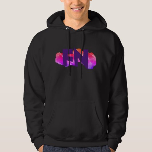 Pêche146 2,0 rose sweat - shirt à capuche (Devant)