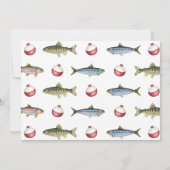 Pêche 4e anniversaire Invitation photo (Dos)