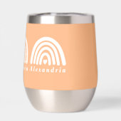 Pêche à arc-en-ciel personnalisée (Arrière)