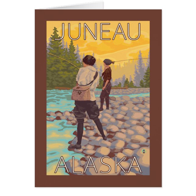 Pêche à la mouche - Juneau, Alaska (Devant)