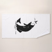 Pêche à la mouche Sauter Larvea Hook Pêcheur Cadea (Serviette de bain)