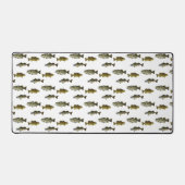 Pêche à thème Walleye Bass Angler Motif masculin (Recto)