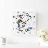 Pêche à tout moment Horloge murale (Maison)