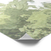 Pêche Affiche de bienvenue fête d'anniversaire (Coin)