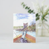 Pêche au large de Polruan Carte postale (Debout devant)