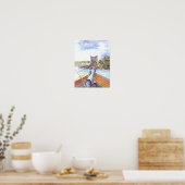 Pêche au large de Polruan Poster (Cuisine)