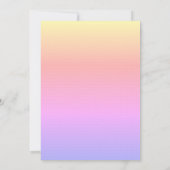 Pêche avec cadre et diamants Carte de remerciement (Dos)