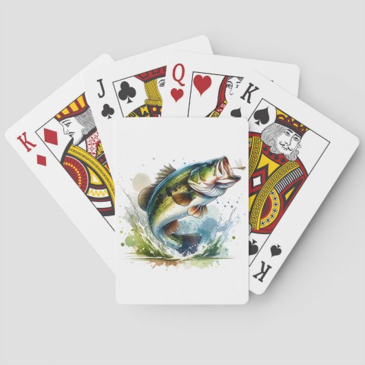 Pêche Cartes De Jeu (dos)