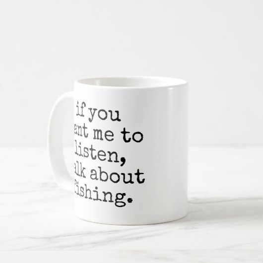 Pêche Customisée Mugs (Devant gauche)