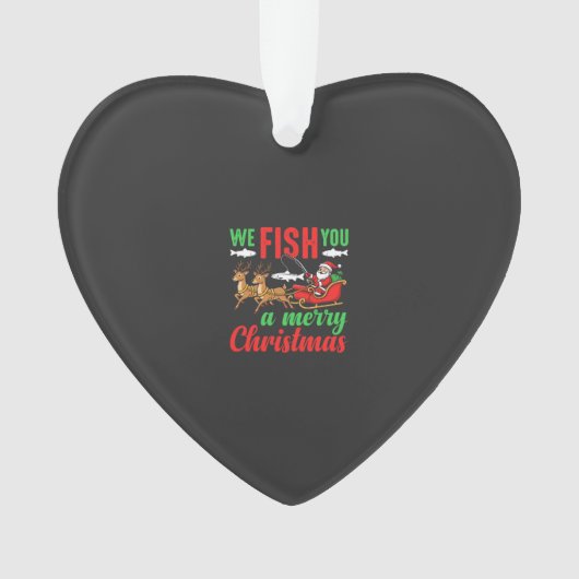 Pêche de Noël Joyeux Poisson Vous (devant)
