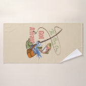 Pêche de truite - la grande partie (Serviette de bain)