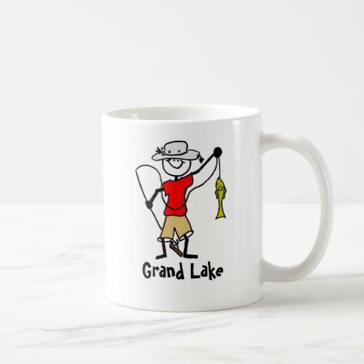 Pêche du lac grand, crochet de la tasse de café de (Droite)