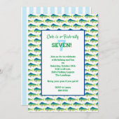 Pêche en mer profonde Mahi Party Invitation (Devant / Derrière)