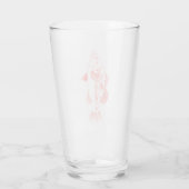 Pêche et chasse - Verre de pinte de poisson (Dos)
