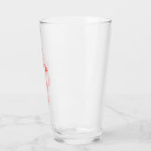 Pêche et chasse - Verre de pinte de poisson (Gauche)