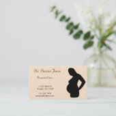 Pêche et docteur noir carte de visite (Debout devant)