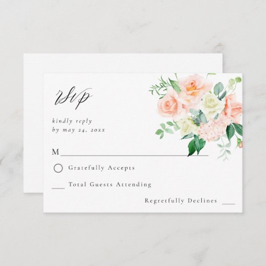 Pêche et Flore blanche no Repas RSVP V3 (Devant / Derrière)