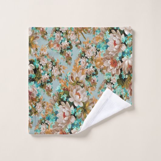 Pêche Et Flore Verte (Gant de toilette)