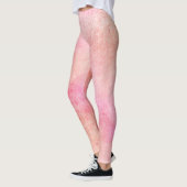 Pêche et Leggings Abstraits roses (Gauche)