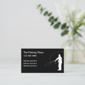 Pêche Et Sports Cartes de visite À Thème (Debout devant)