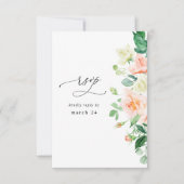 Pêche & Flore blanche w Repas RSVP (Devant)