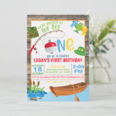 Pêche Invitation d'anniversaire - Le Big One (Debout devant)