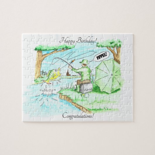 Pêche - Le Gros ! Puzzle (Horizontal)