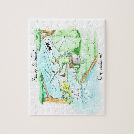 Pêche - Le Gros ! Puzzle (Vertical)