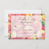 Pêche - Mariage carte RSVP (Devant)