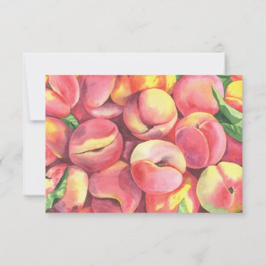 Pêche - Mariage carte RSVP (Dos)