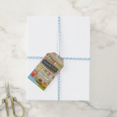 Pêche merci en faveur étiquette cadeau Pêche libre (Avec de laficelle)