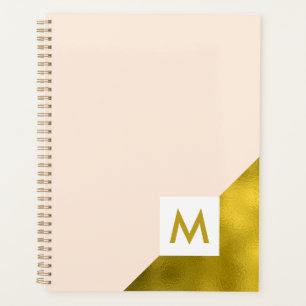 Pêche moderne et Monogramme or