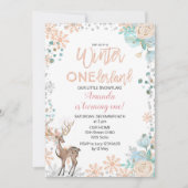 Pêche Monnaie Hiver ONEderland Neige Invitation d' (Devant)