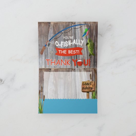 Pêche Outdoor-man Merci à thème (Intérieur)